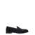 Dolce & Gabbana 'Vivaldi' Black Loafers with All-Over Logo Lettering in Velvet Man BLACK
