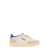 AUTRY White 'Medalist Super Vintage' Low Sneakers With Suede Details In Leather Man Multicolor