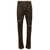 Dolce & Gabbana Brown Fitted Jeans With Ripped Details In Cotton Denim Man BROWN