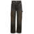 AMIRI Brown Five-Pocket Jeans with Faded Effect and Rips Details in Cotton Denim Man Blu