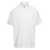 Nanushka 'Adam' White Short Sleeve Shirt with Tonal Letter Embroidery in Cotton Man White