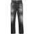 DSQUARED2 DSQUARED2 distressed tapered jeans BLACK