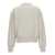 Isabel Marant Beige High Neck Sweatshirt With Contrasting Logo Print In Cotton Blend Woman WHITE