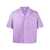 WINNIE NEW YORK Winnie New York Short Sleeve Shirt Clothing PINK & PURPLE
