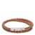 TOD'S Tod'S Mycolors 2-Turn Leather Bracelet Brown