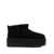 UGG 'Ultramini' Black Boots With Platform In Suede Woman Black