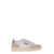 AUTRY AUTRY MEDALIST LOW - Leather and Suede Sneakers WHITE/BLUE/BEIGE