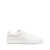 Emporio Armani Emporio Armani Logo Leather Sneakers WHITE