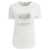 Isabel Marant Isabel Marant Étoile Koldi Logo Print Linen T-Shirt WHITE