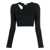 Wolford Wolford Warm Up Cut-Out Top Black