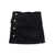ANDERSSON BELL Black Denim Pleated Mini Skirt Arron in Cotton Woman BLACK