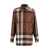 Burberry BURBERRY CHECKED FLANNEL SHIRT BEIGE