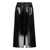 Maison Margiela Maison Margiela Faux Leather Skirt Black