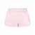 Golden Goose Pink Shorts With Contrasting Logo Print In Cotton Woman PINK