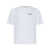 Palm Angels Palm Angels Embroidered Logo Cotton T-Shirt WHITE