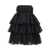 ROTATE Birger Christensen Rotate Birger Christensen 'Mesh Mini Ruffle' Dress Black