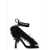 SEBASTIAN Sebastian 'Feather Wrap’ Sandals Black