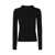 Roberto Collina Roberto Collina Ribbed Round Neck Clothing Black