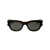 Saint Laurent Saint Laurent Eyewear Sunglasses 002 HAVANA CRYSTAL GREY