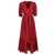 LAVI LAVI Cotton long dress Red