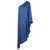 NOUVELLE/SILK95FIVE NOUVELLE/SILK95FIVE Long asymmetrical silk dress Blue