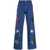 SKY HIGH FARM Sky High Farm Embroidered Denim Jeans BLUE