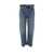CITIZENS OF HUMANITY CITIZENS OF HUMANITY FLORENCE WIDE STRAIGHT JEANS CLOTHING Blue