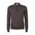 FILIPPO DE LAURENTIIS FILIPPO DE LAURENTIIS LONG SLEEVE POLO CLOTHING BROWN
