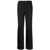 ROTATE Birger Christensen Rotate Birger Christensen Twill High Rise Pants Clothing Black