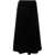 GOLD HAWK GOLD HAWK Velvet long skirt Black