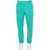 MOUTY Logo Embroidery Jogging Pants GREEN