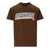 DSQUARED2 DSQUARED2 SUPER NEGATIVE DYED COOL BROWN T-SHIRT Brown