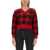 MOSCHINO JEANS V-Neck Sweater RED