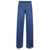 Circus Hotel Circus Hotel Wide Leg Viscose Trousers Blue