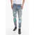AMIRI Vintage-Effect Artpatch Skinny Denims With Embroidered Detai Light Blue