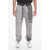 AMIRI Bandana-Patterned Joggers With Zipped Pockets Gray