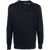 Ralph Lauren Blue Crew Neck Pullover In Cotton And Cashmere Man BLUE