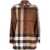 Burberry BURBERRY Check motif wool shirt Brown
