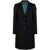 Paul Smith PAUL SMITH Wool blend single-breasted coat BLUE
