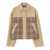 Burberry Burberry Check Motif Short Jacket Beige