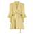 ZIMMERMANN Zimmermann Silk Wrap Mini Dress YELLOW