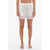 OSEREE Satin Lingerie Shorts With Macrame Lace On The Hem White