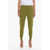 Kate Spade New York Cashmere-Blend Joggers With Embroidered Logo Green