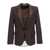 Valentino Garavani Valentino Garavani 'Maison Valentino' Blazer Jacket BROWN