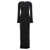 Saint Laurent Saint Laurent Long Wool Dress Black