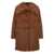 Pinko Pinko Coats BROWN