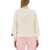 MSGM MSGM KNOTTED SWEATER WHITE