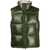 Save the Duck Save The Duck 'Ailantus' Zip-Up Puffer Vest GREEN