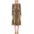 Dolce & Gabbana Cady Longuette Dress MULTICOLOUR