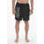 Nike Swim Solid Color Swim Shorts With Perforated Pockets Black